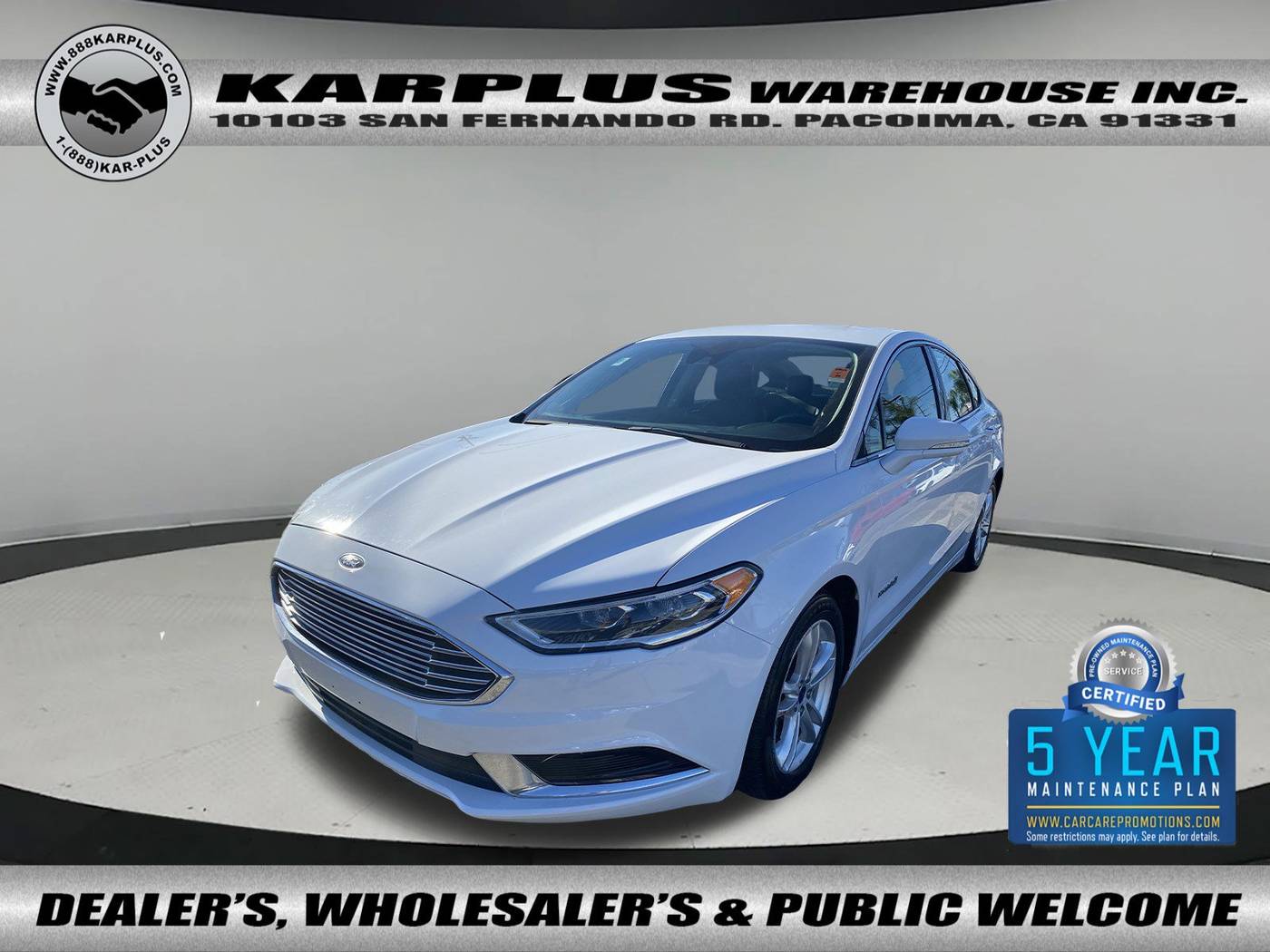 2018 Ford Fusion Hybrid SE — Sedan — 96,234 mi — Pacoima, CA