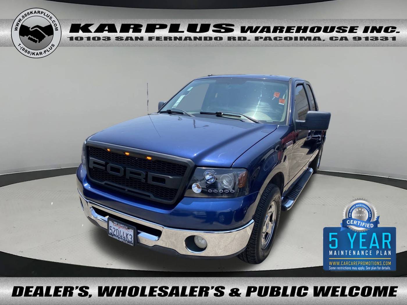 2007 Ford F-150 XLT — Pickup Truck — 99,063 mi — Pacoima, CA