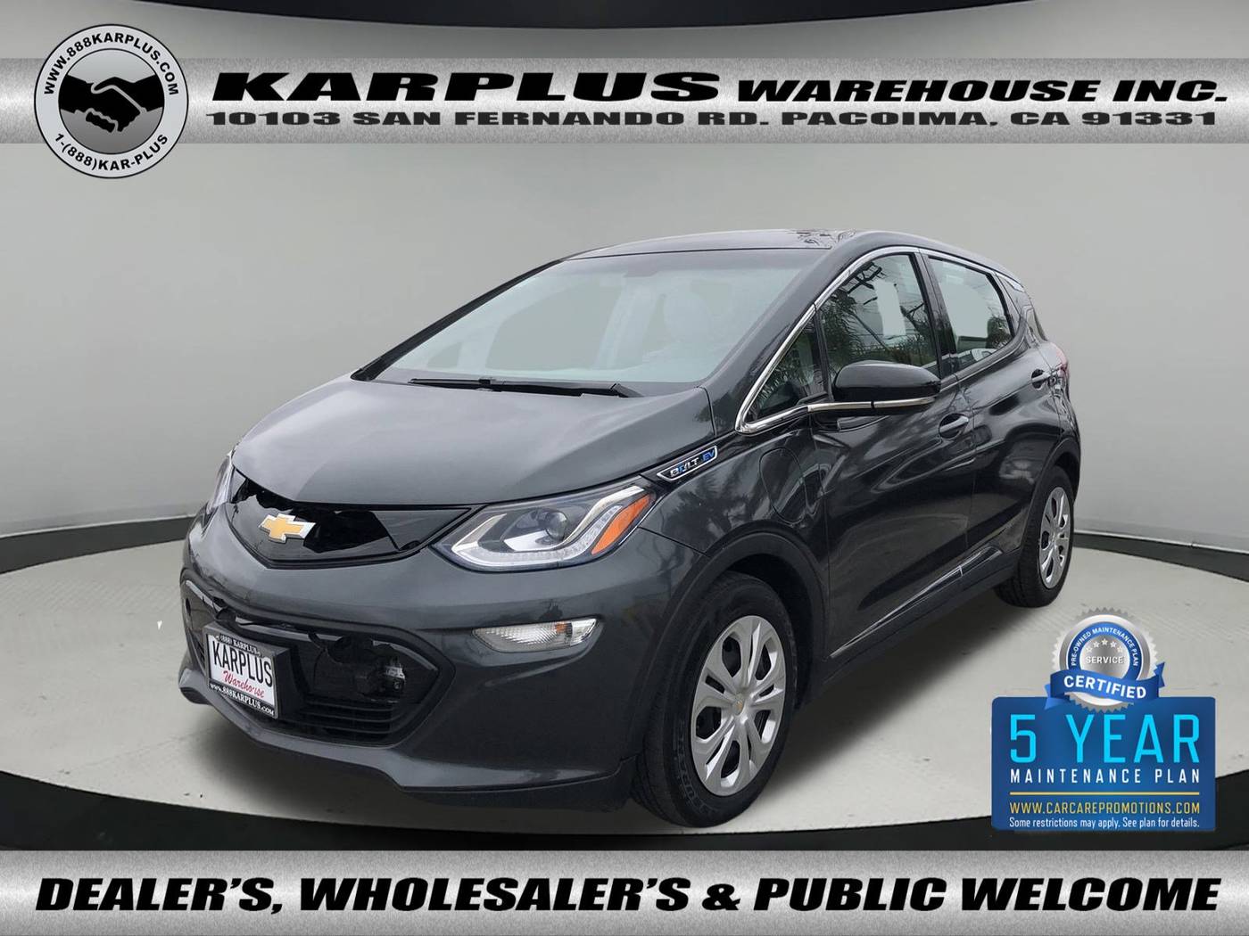 2019 Chevrolet Bolt EV LT — Hatchback — 25,380 mi — Pacoima, CA