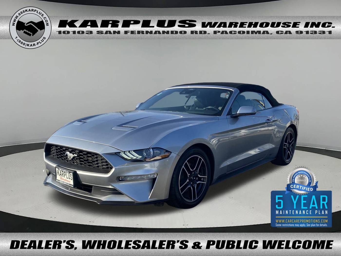 2022 Ford Mustang EcoBoost — Convertible — 40,217 mi — Pacoima, CA