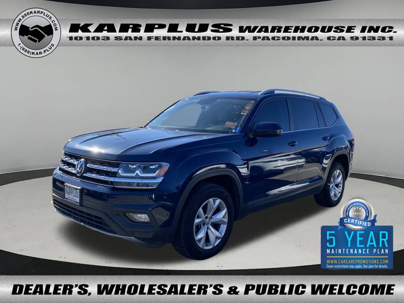 2018 Volkswagen Atlas SE — SUV — 91,216 mi — Pacoima, CA