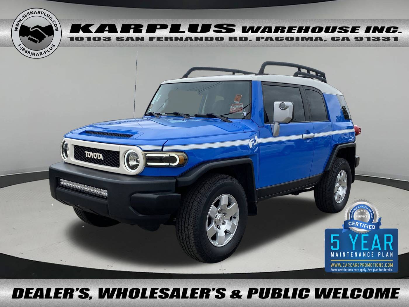 2007 Toyota FJ Cruiser Base — SUV — 128,704 mi — Pacoima, CA