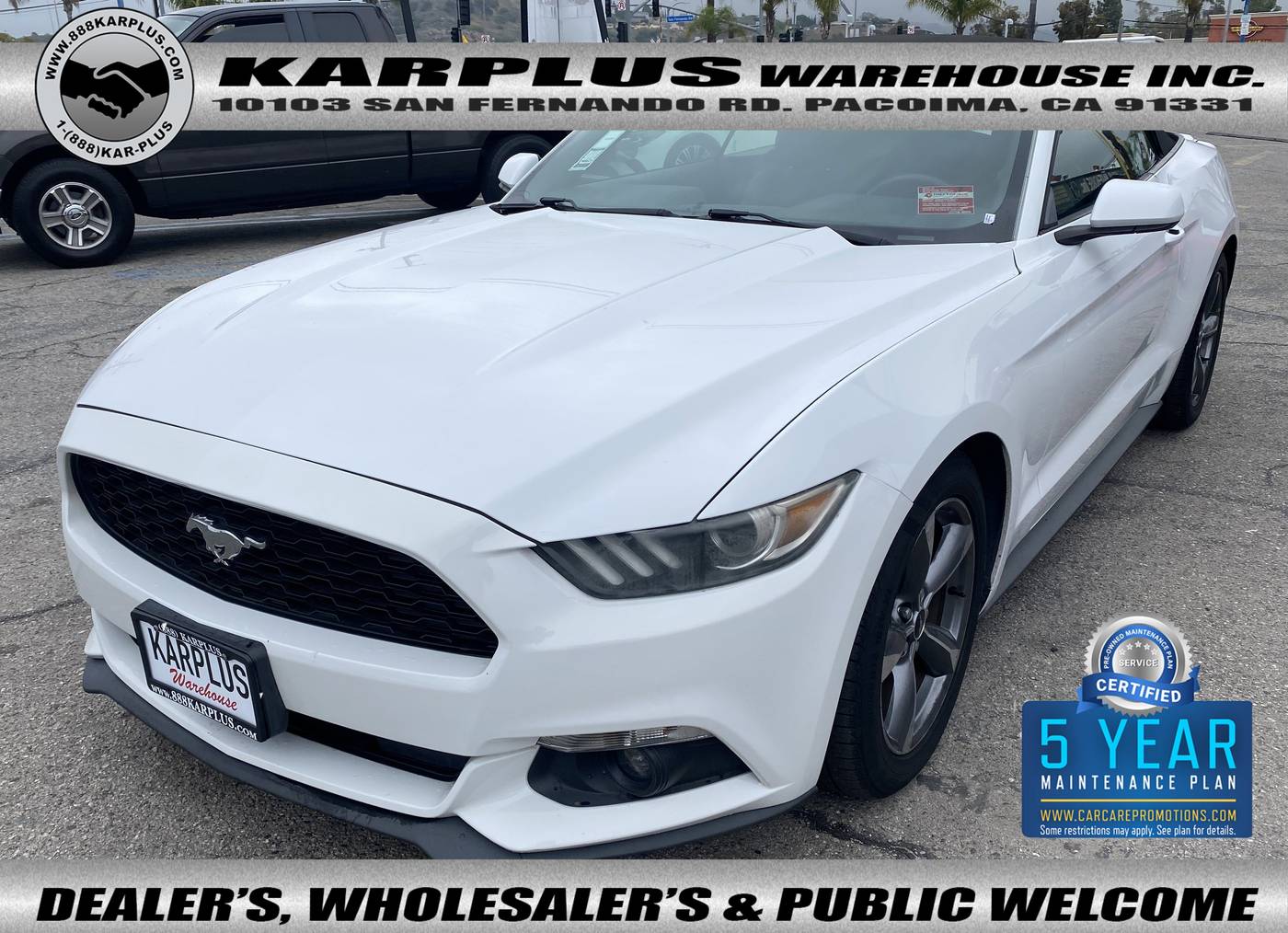 2015 Ford Mustang V6 — Convertible — 106,560 mi — Pacoima, CA