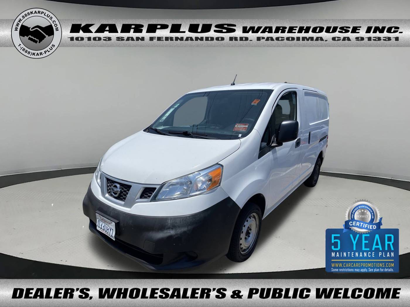 2015 Nissan NV200 Compact Cargo SV — Cargo Van — 105,200 mi — Pacoima, CA