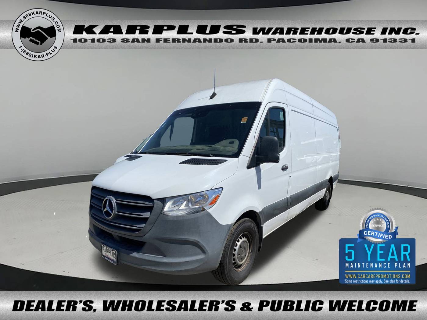 2021 Mercedes-Benz Sprinter Cargo Van 2500 — Cargo Van — 90,669 mi — Pacoima, CA