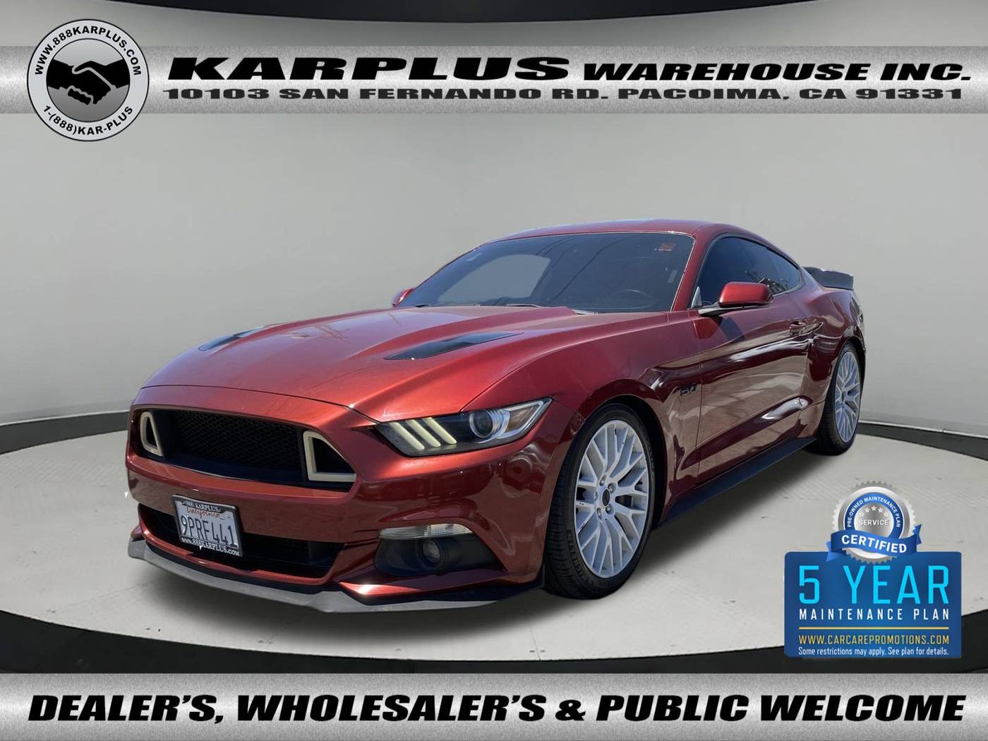 2017 Ford Mustang GT — Coupe — 90,134 mi — Pacoima, CA