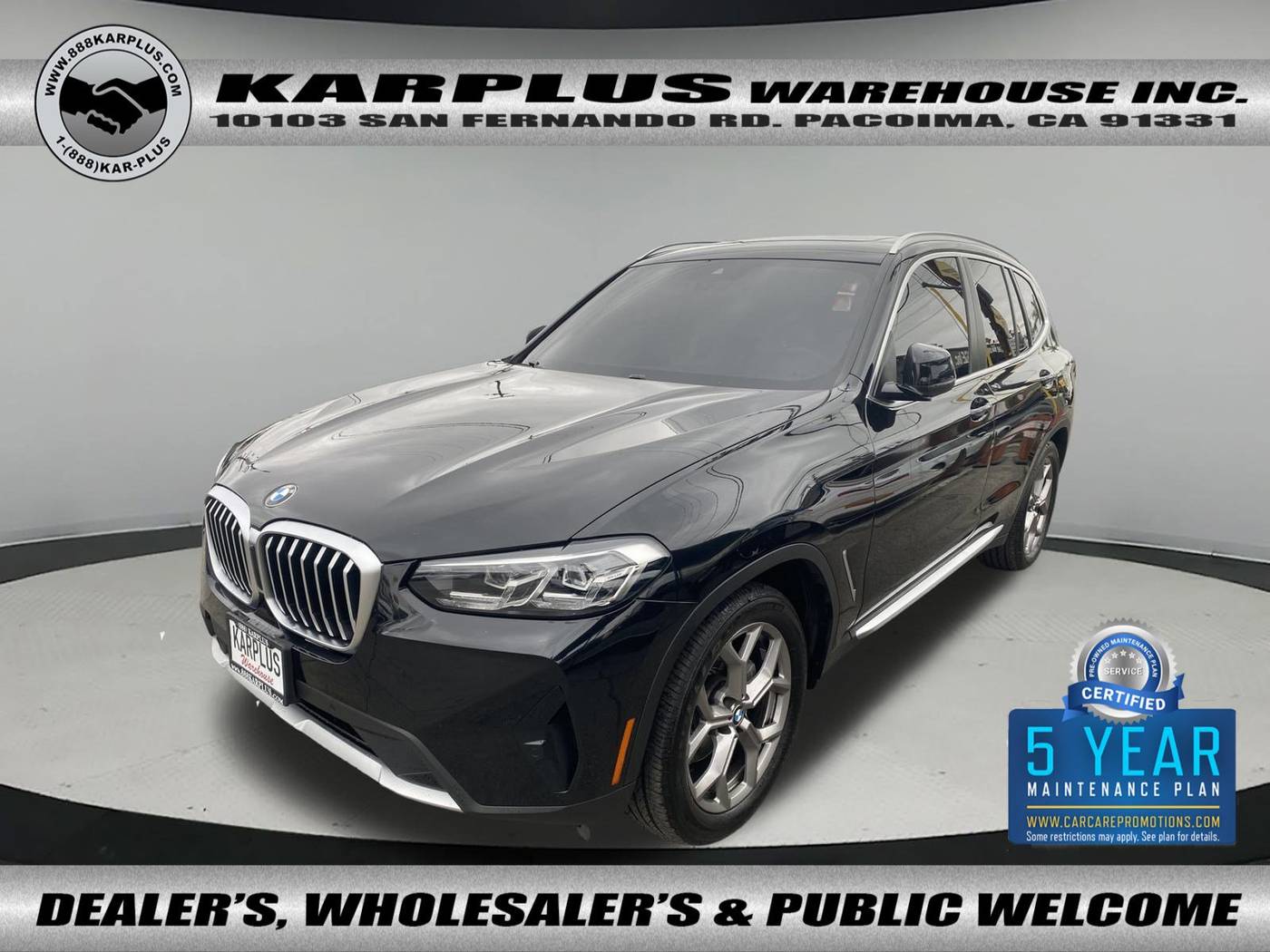 2022 BMW X3 30i — SUV — 63,179 mi — Pacoima, CA