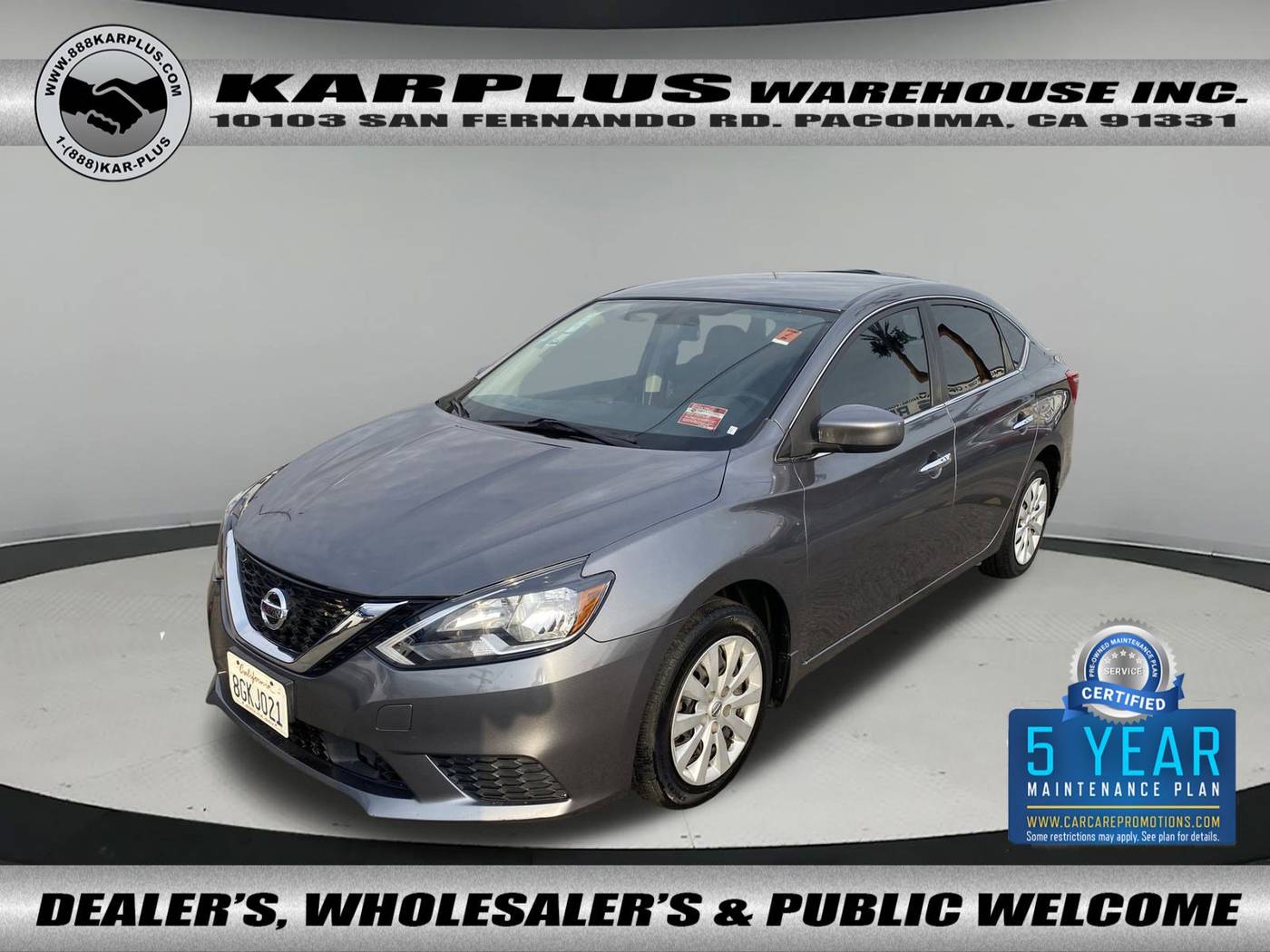 2019 Nissan Sentra S — Sedan — 96,803 mi — Pacoima, CA