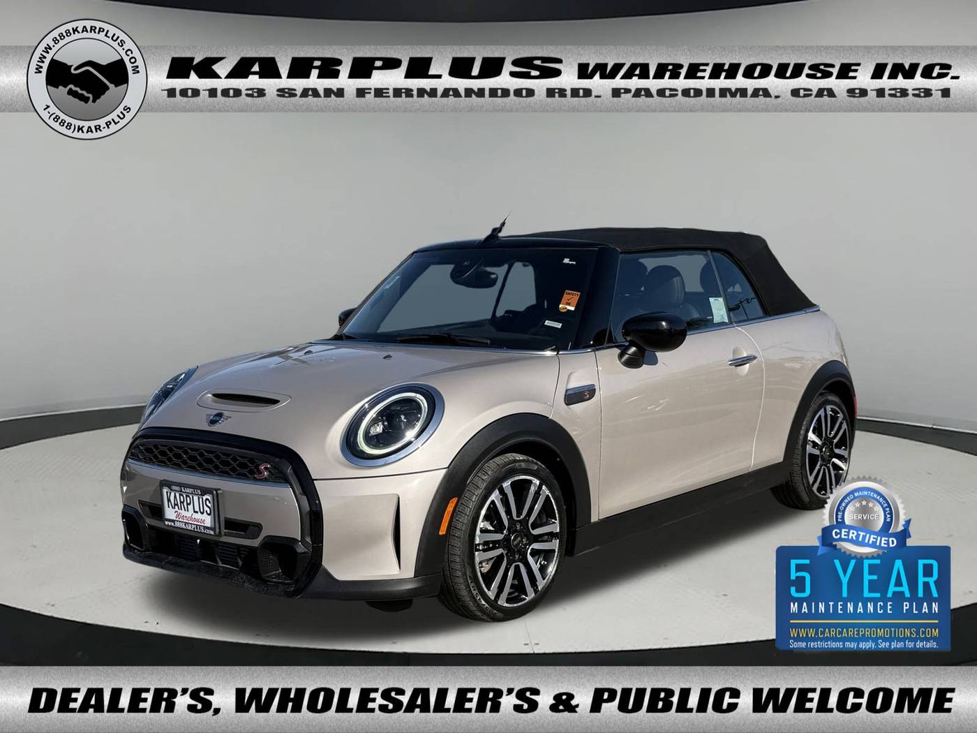 2024 MINI Convertible Cooper S — Convertible — 24,285 mi — Pacoima, CA