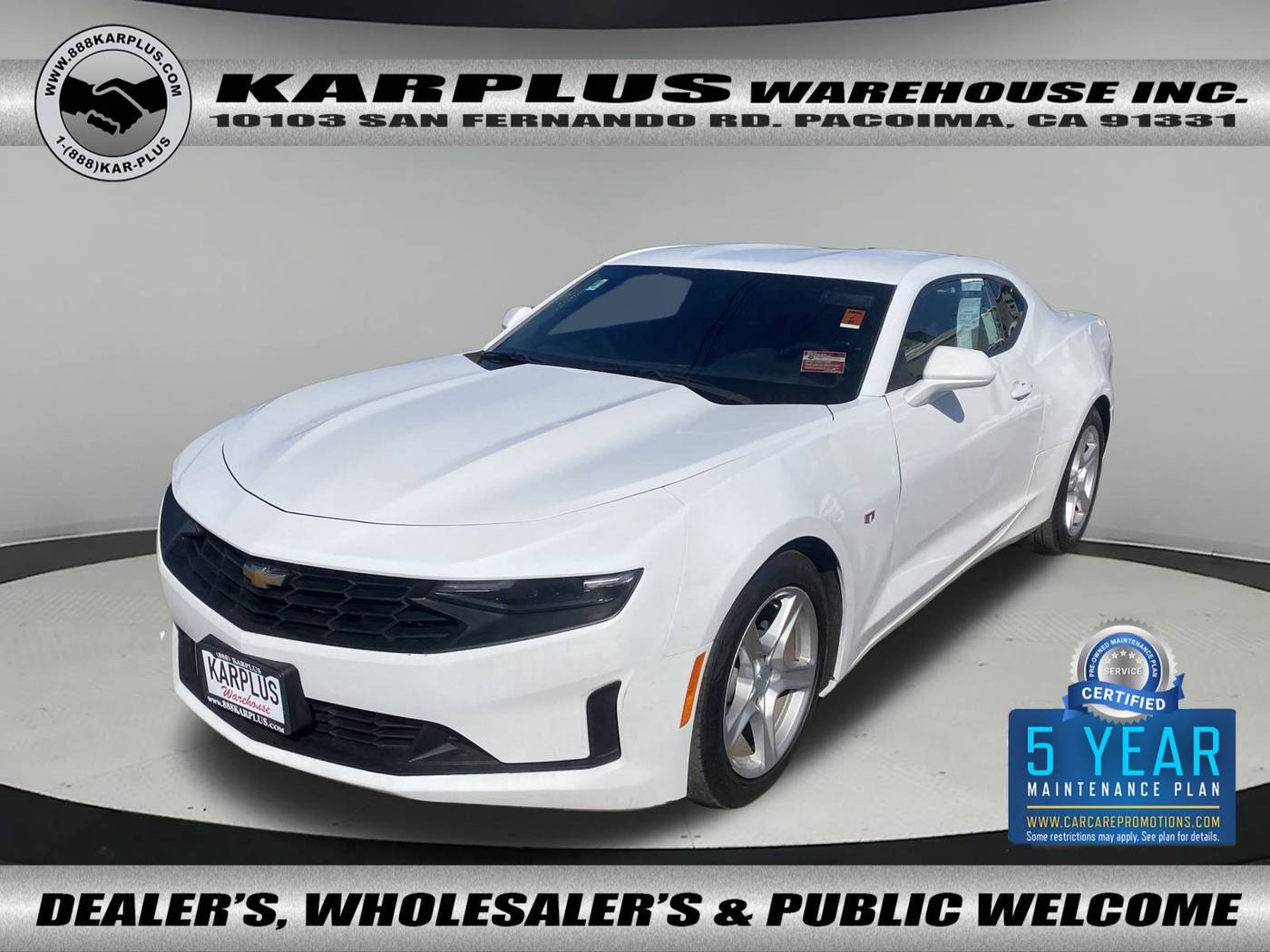 2020 Chevrolet Camaro 1LT — Coupe — 104,570 mi — Pacoima, CA