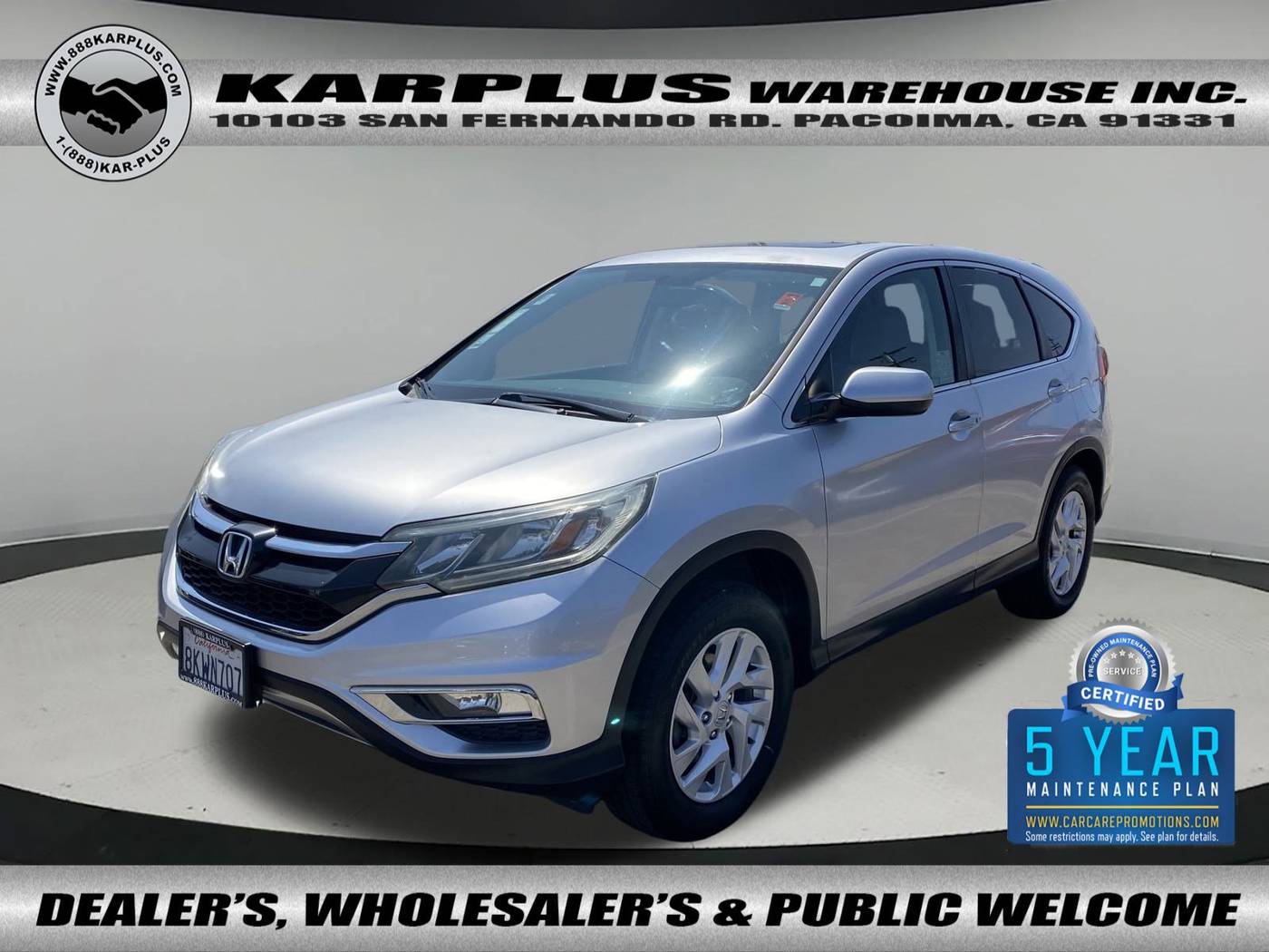 2015 Honda CR-V EX — SUV — 120,605 mi — Pacoima, CA