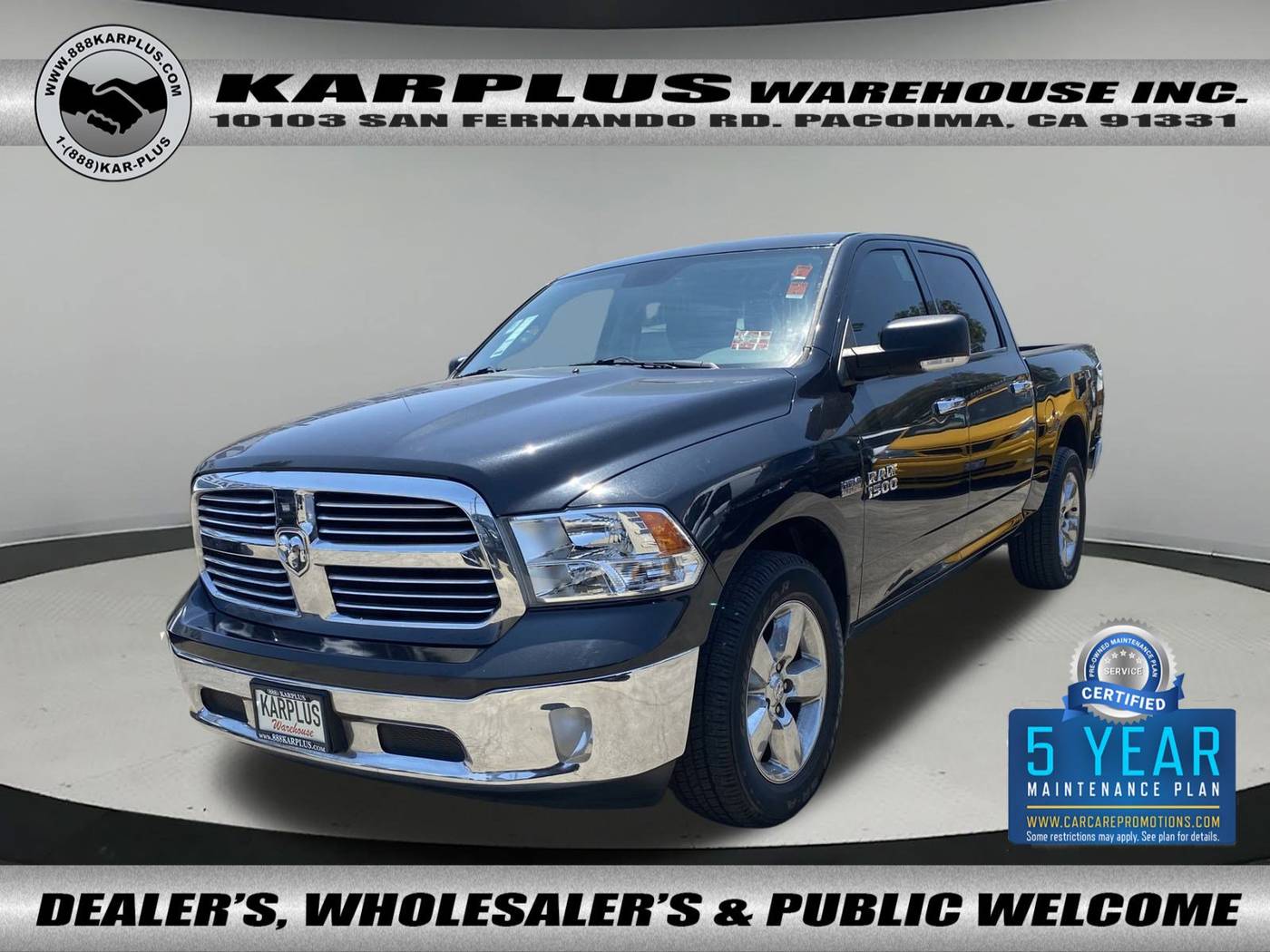 2015 Ram 1500 Big Horn — Pickup Truck — 104,307 mi — Pacoima, CA