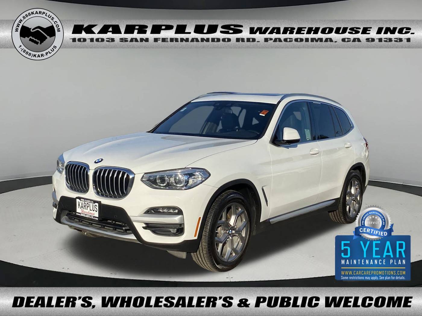 2021 BMW X3 30i — SUV — 80,688 mi — Pacoima, CA