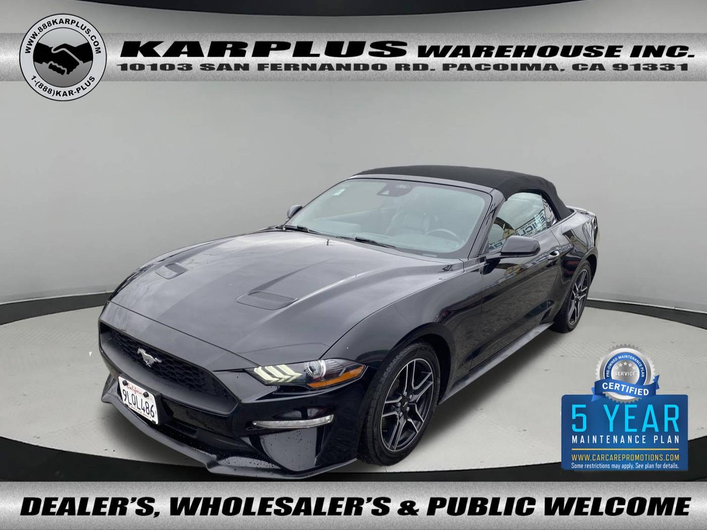 2022 Ford Mustang EcoBoost — Convertible — 73,703 mi — Pacoima, CA