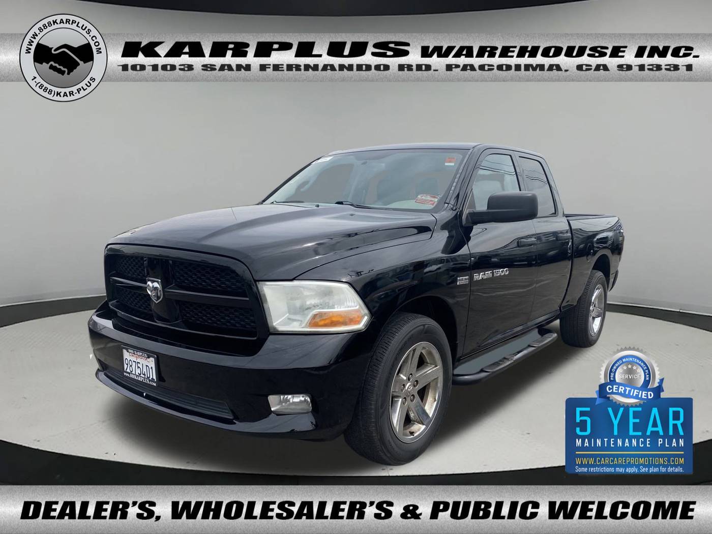 2012 Ram 1500 Express — Pickup Truck — 136,551 mi — Pacoima, CA