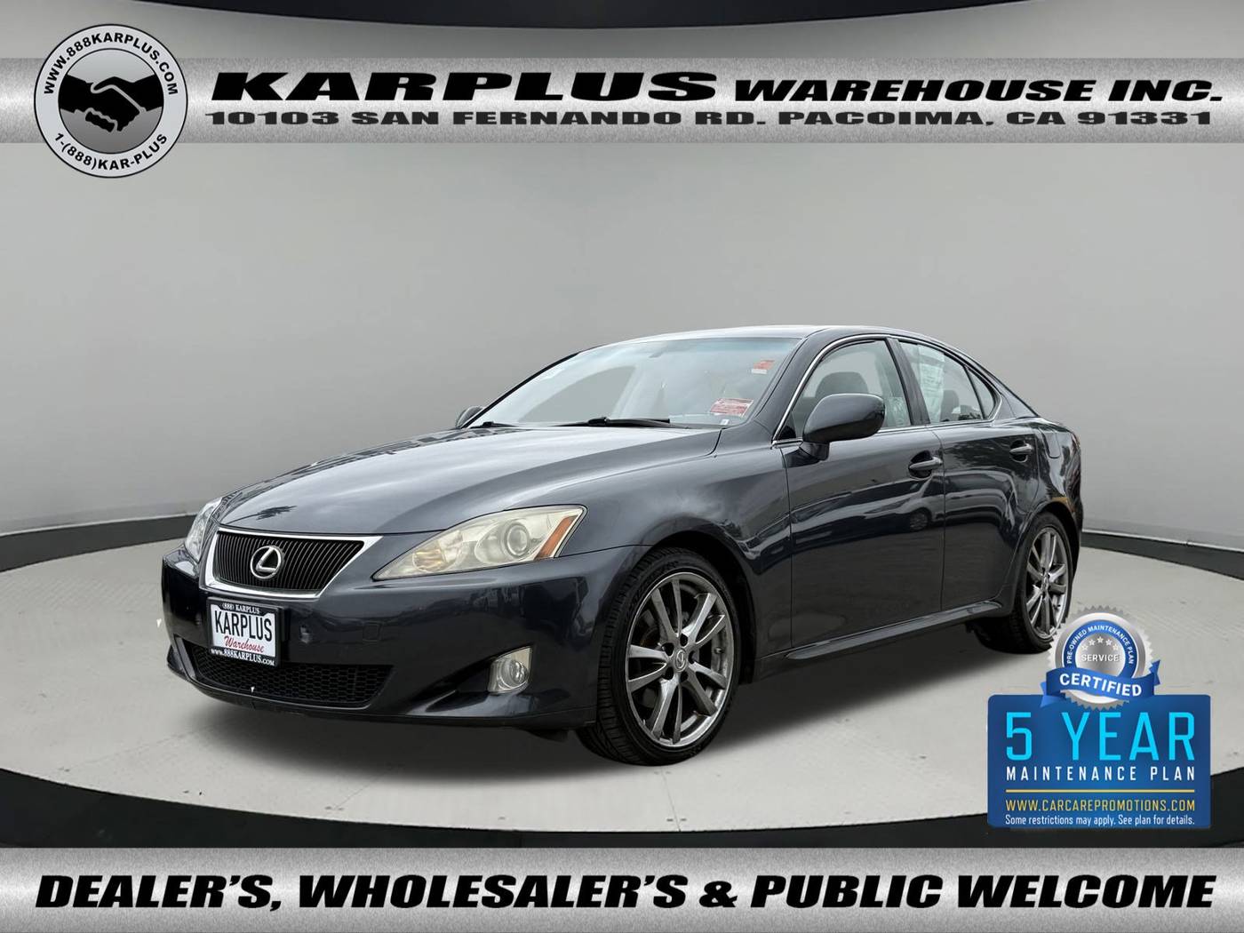 2008 Lexus IS IS 250 — Sedan — 107,999 mi — Pacoima, CA