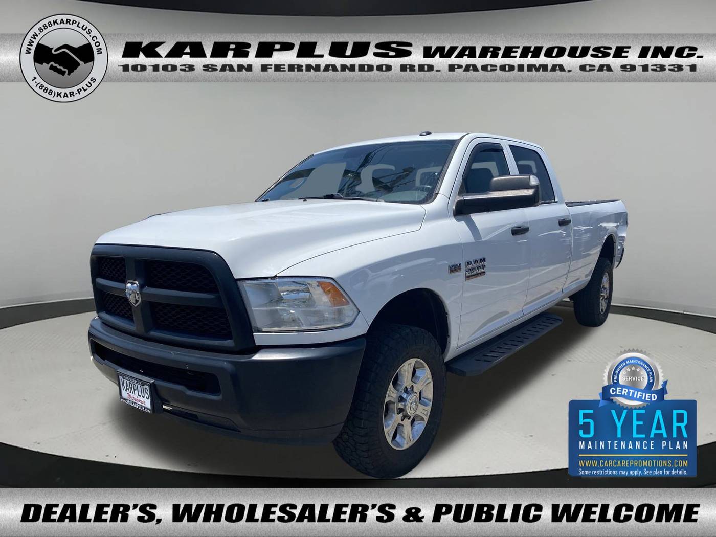 2018 Ram 2500 Tradesman — Pickup Truck — 85,304 mi — Pacoima, CA
