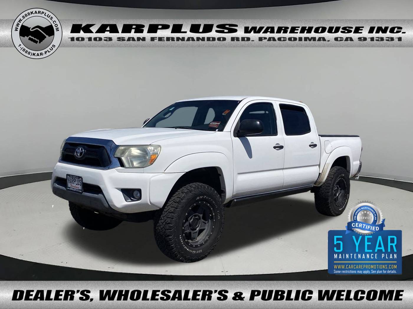 2015 Toyota Tacoma PreRunner — Pickup Truck — 101,520 mi — Pacoima, CA