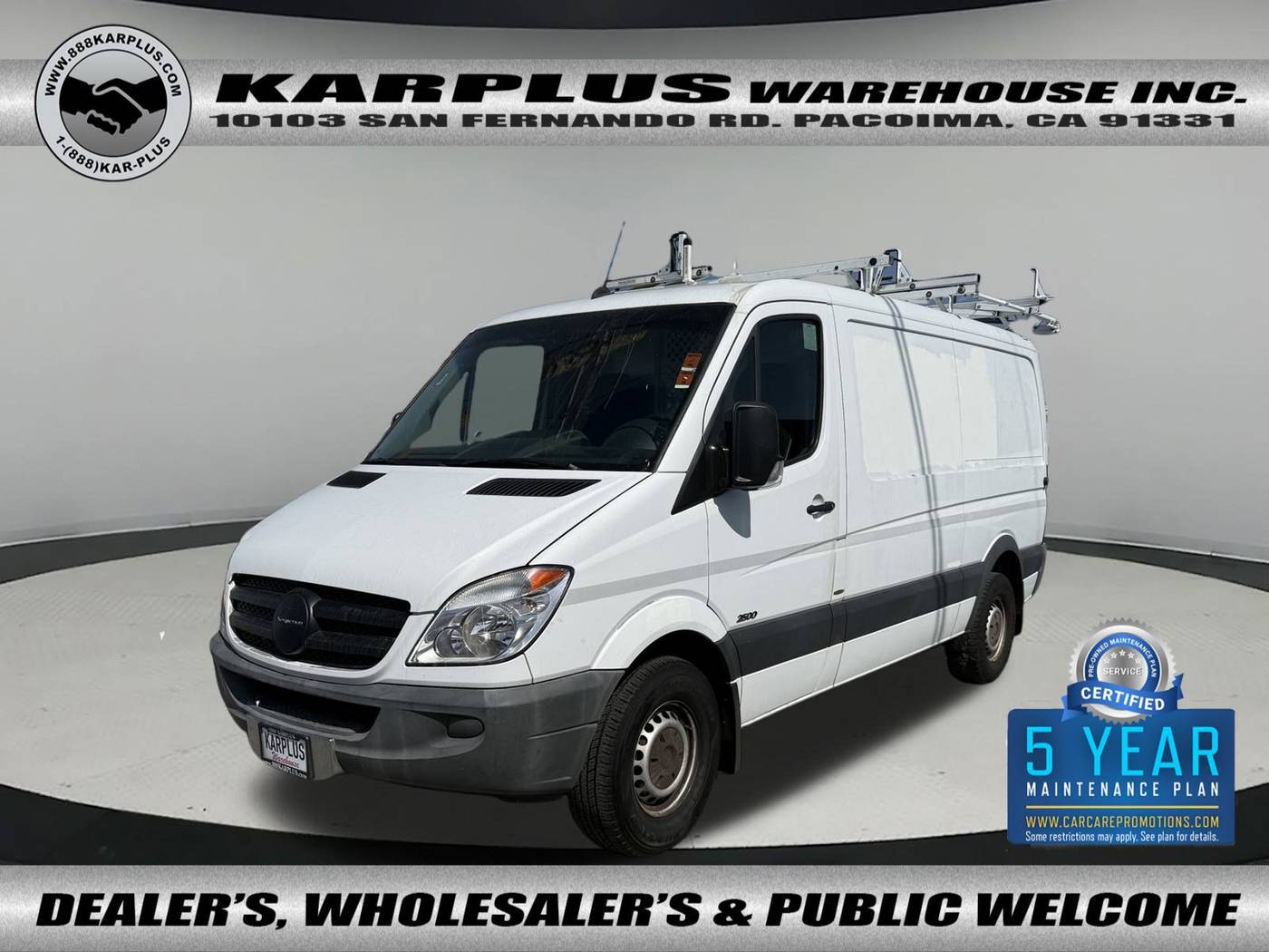 2012 Mercedes-Benz Sprinter Cargo Van 2500 — Cargo Van — 106,547 mi — Pacoima, CA