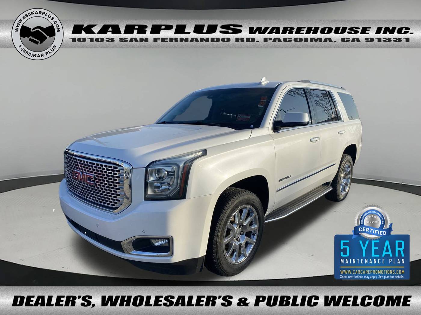 2017 GMC Yukon Denali — SUV — 92,416 mi — Pacoima, CA
