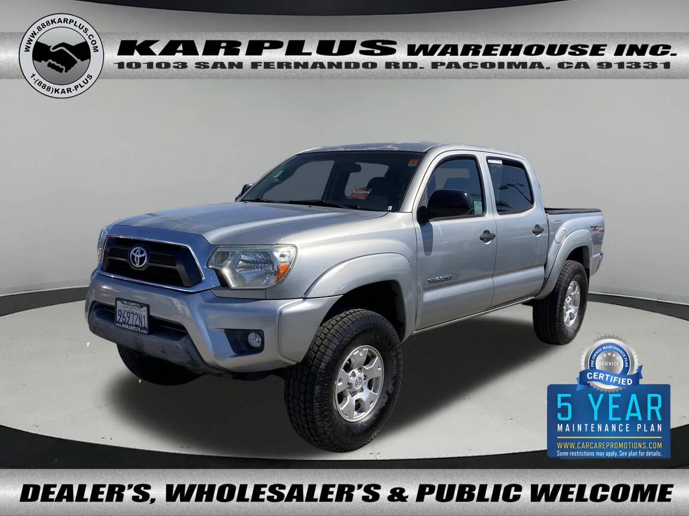 2014 Toyota Tacoma PreRunner — Pickup Truck — 94,588 mi — Pacoima, CA