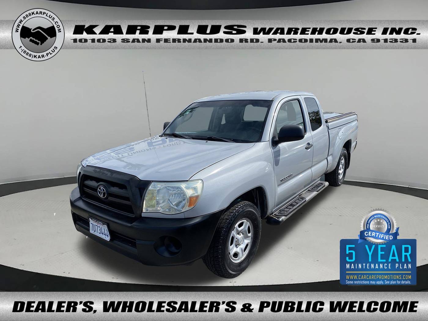 2005 Toyota Tacoma Base — Pickup Truck — 88,937 mi — Pacoima, CA