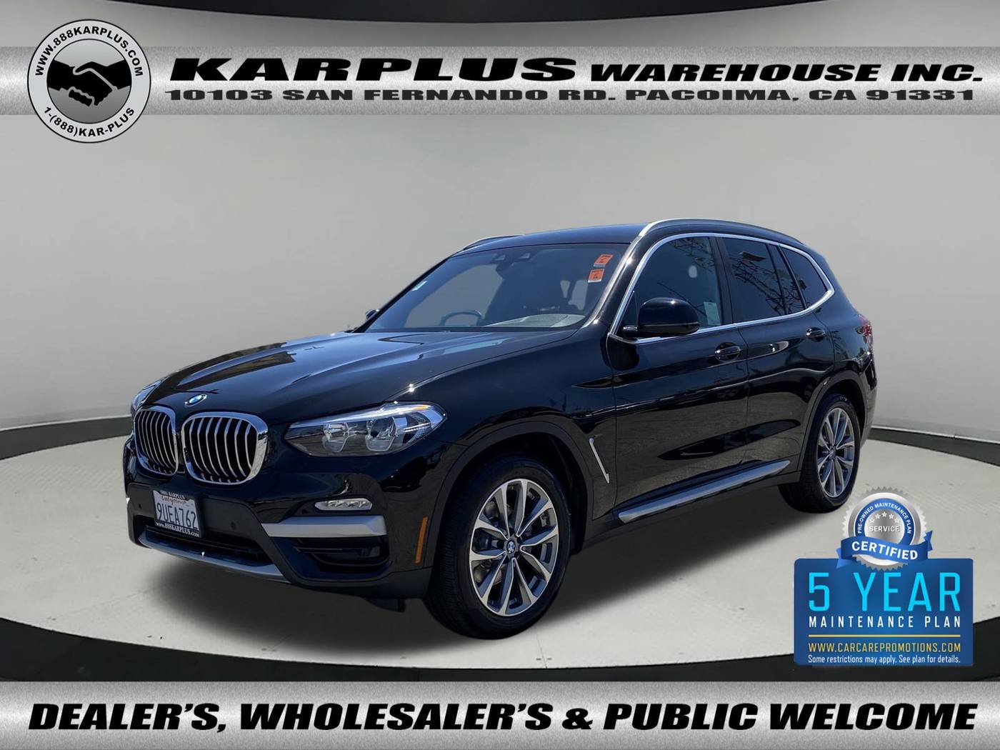 2019 BMW X3 30i — SUV — 89,126 mi — Pacoima, CA