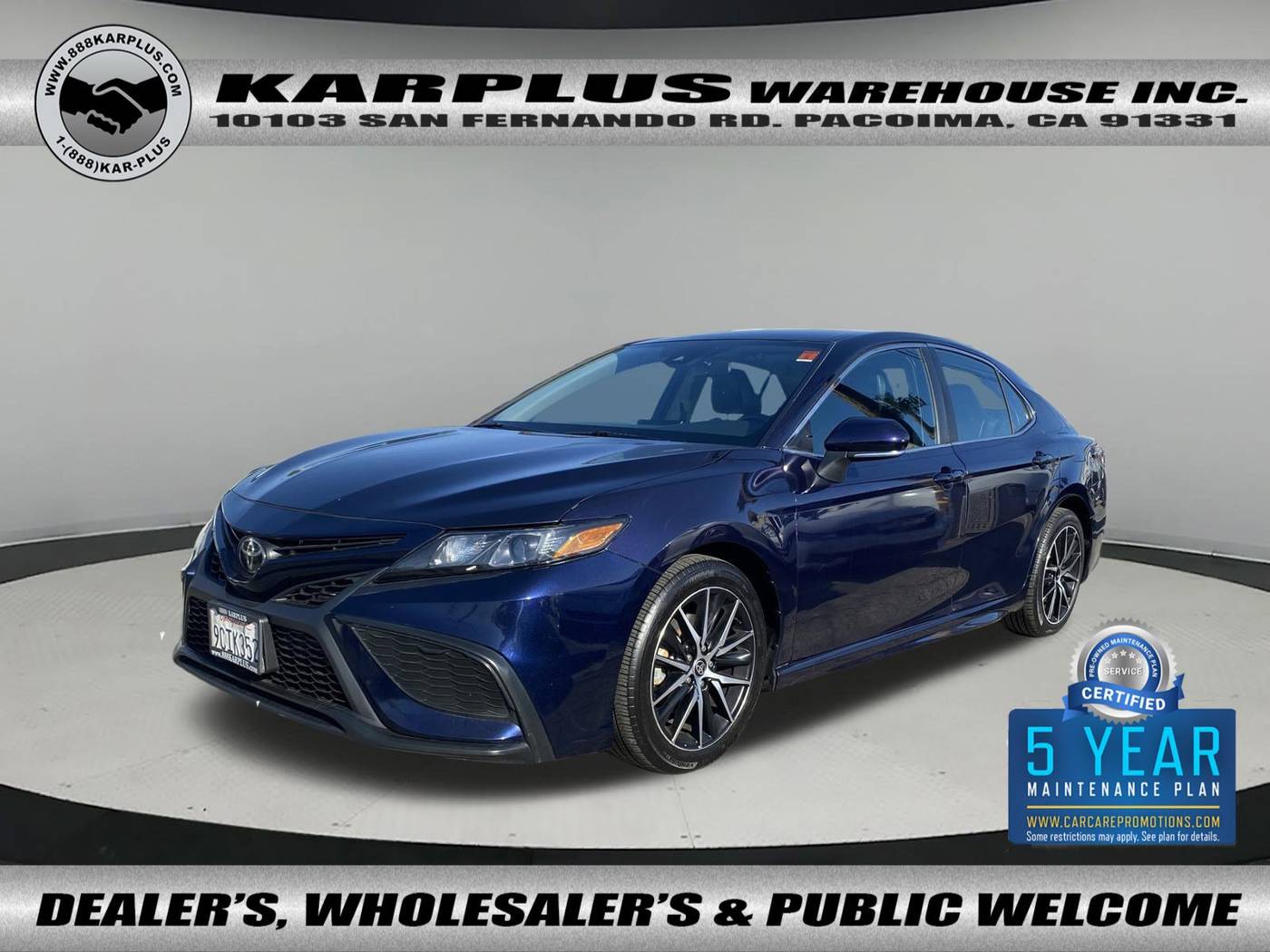 2022 Toyota Camry SE — Sedan — 83,317 mi — Pacoima, CA