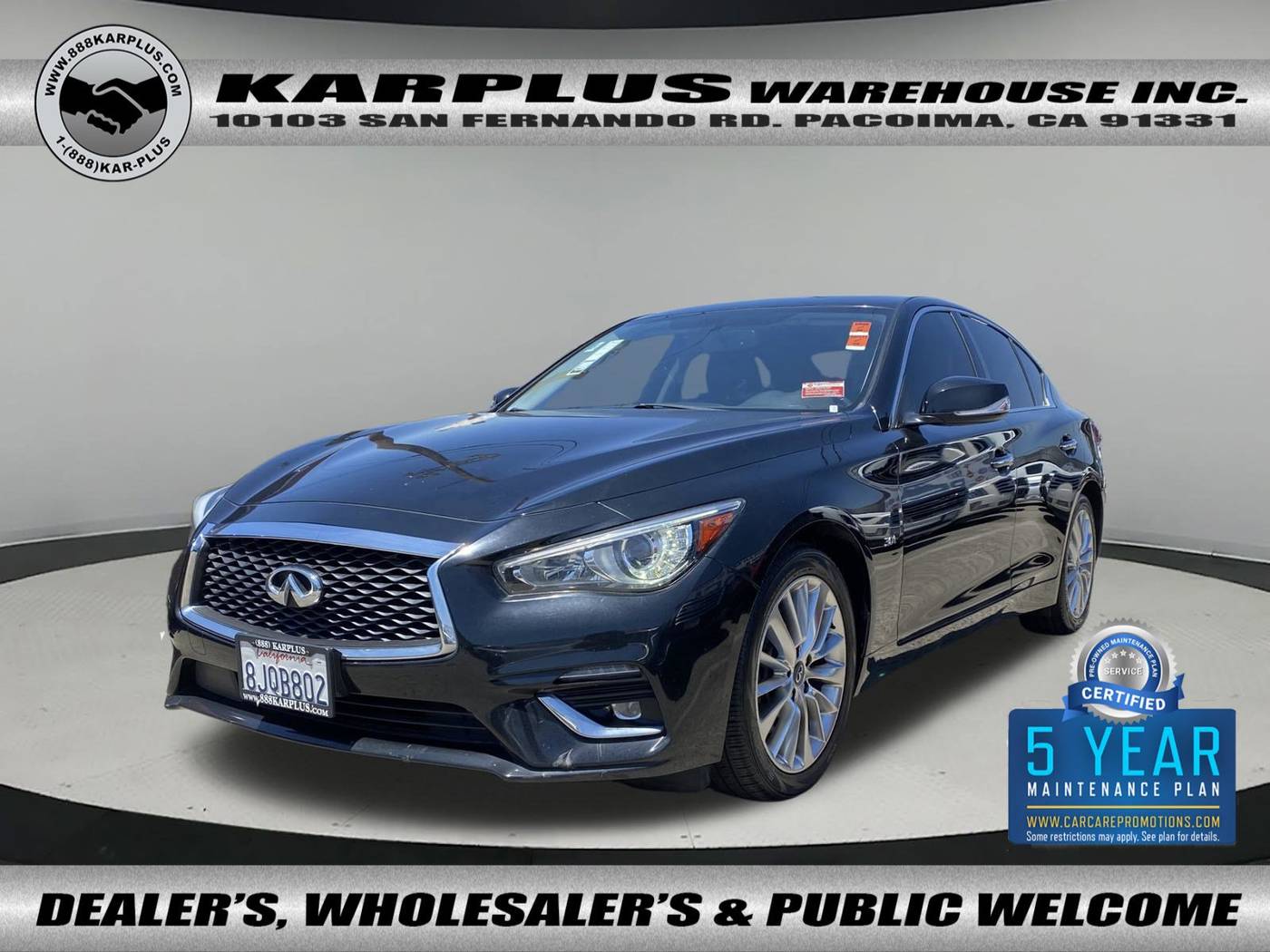 2019 INFINITI Q50 3.0t LUXE — Sedan — 83,130 mi — Pacoima, CA