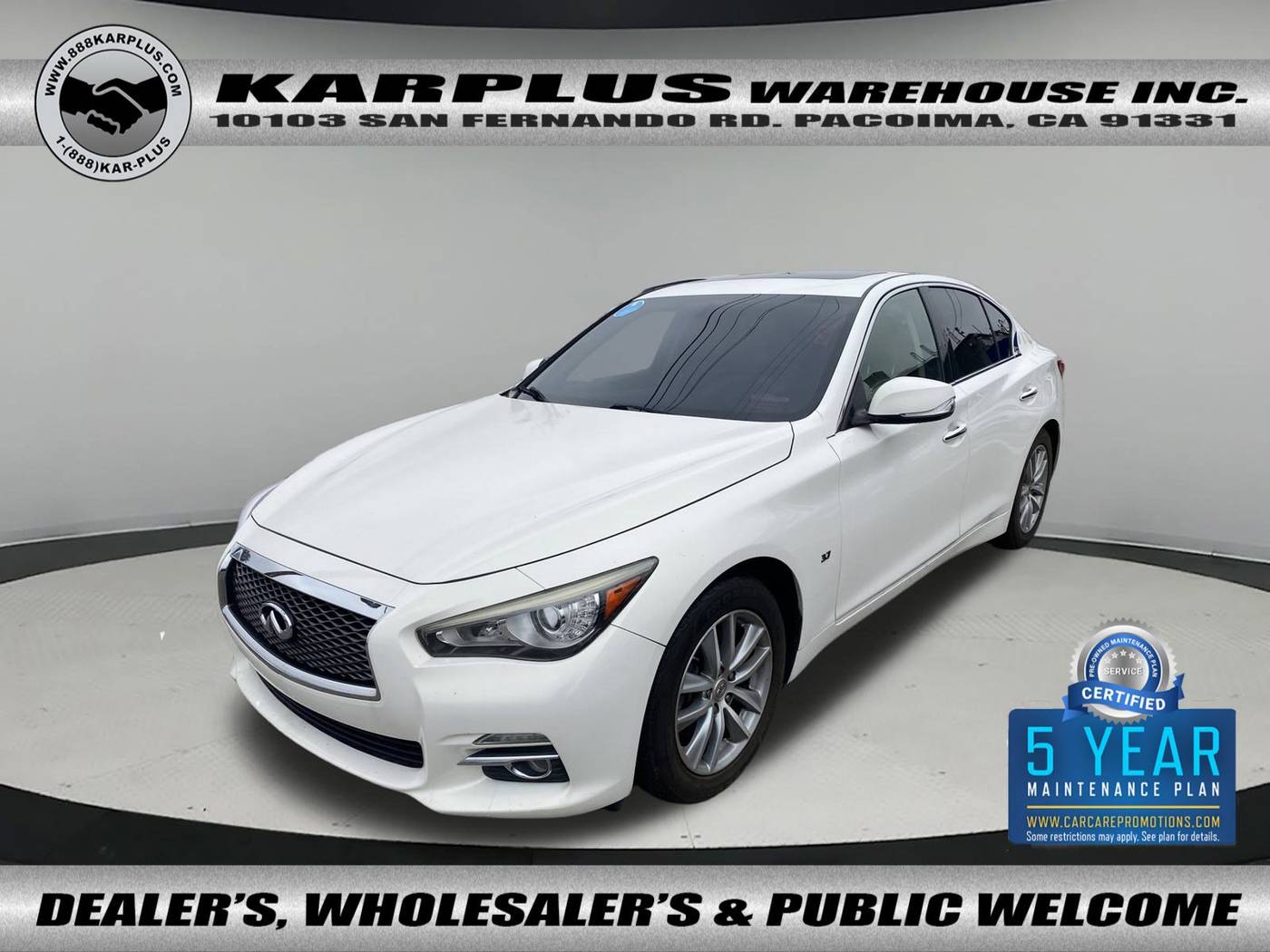 2015 INFINITI Q50 Premium — Sedan — 128,349 mi — Pacoima, CA