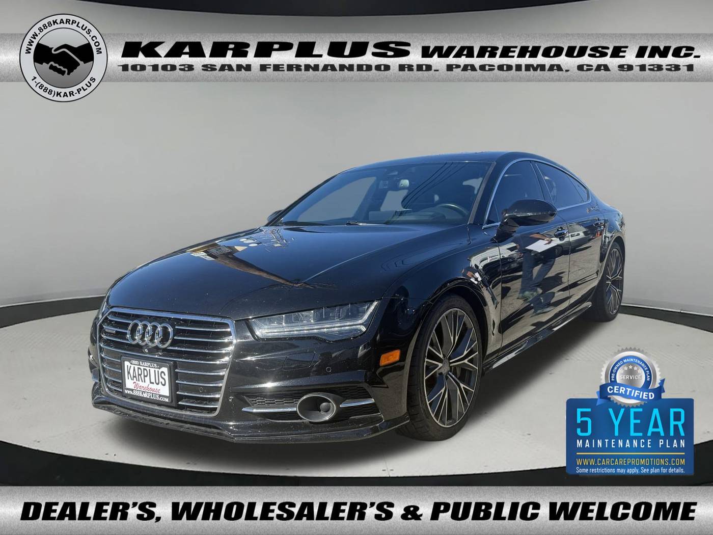 2016 Audi A7 Prestige — Hatchback — 66,942 mi — Pacoima, CA