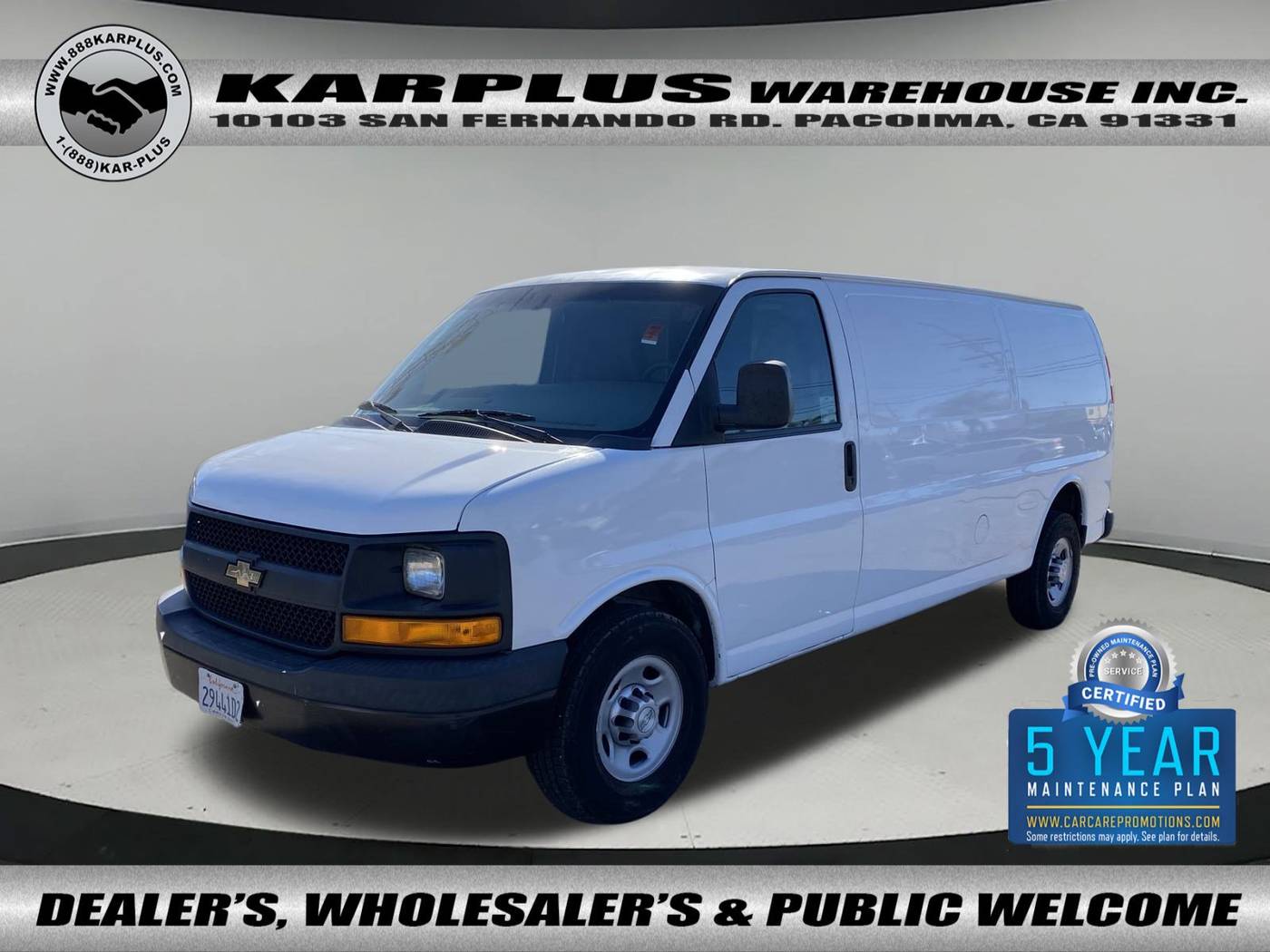 2017 Chevrolet Express Cargo Van Base — Cargo Van — 102,746 mi — Pacoima, CA