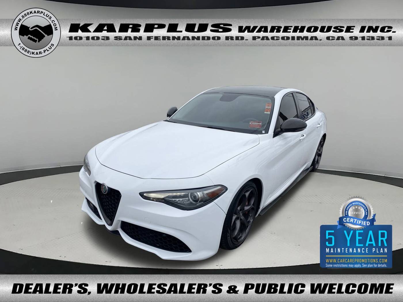 2018 Alfa Romeo Giulia Standard — Sedan — 77,964 mi — Pacoima, CA