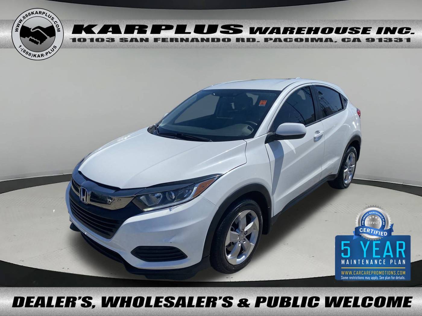 2021 Honda HR-V LX — SUV — 38,842 mi — Pacoima, CA