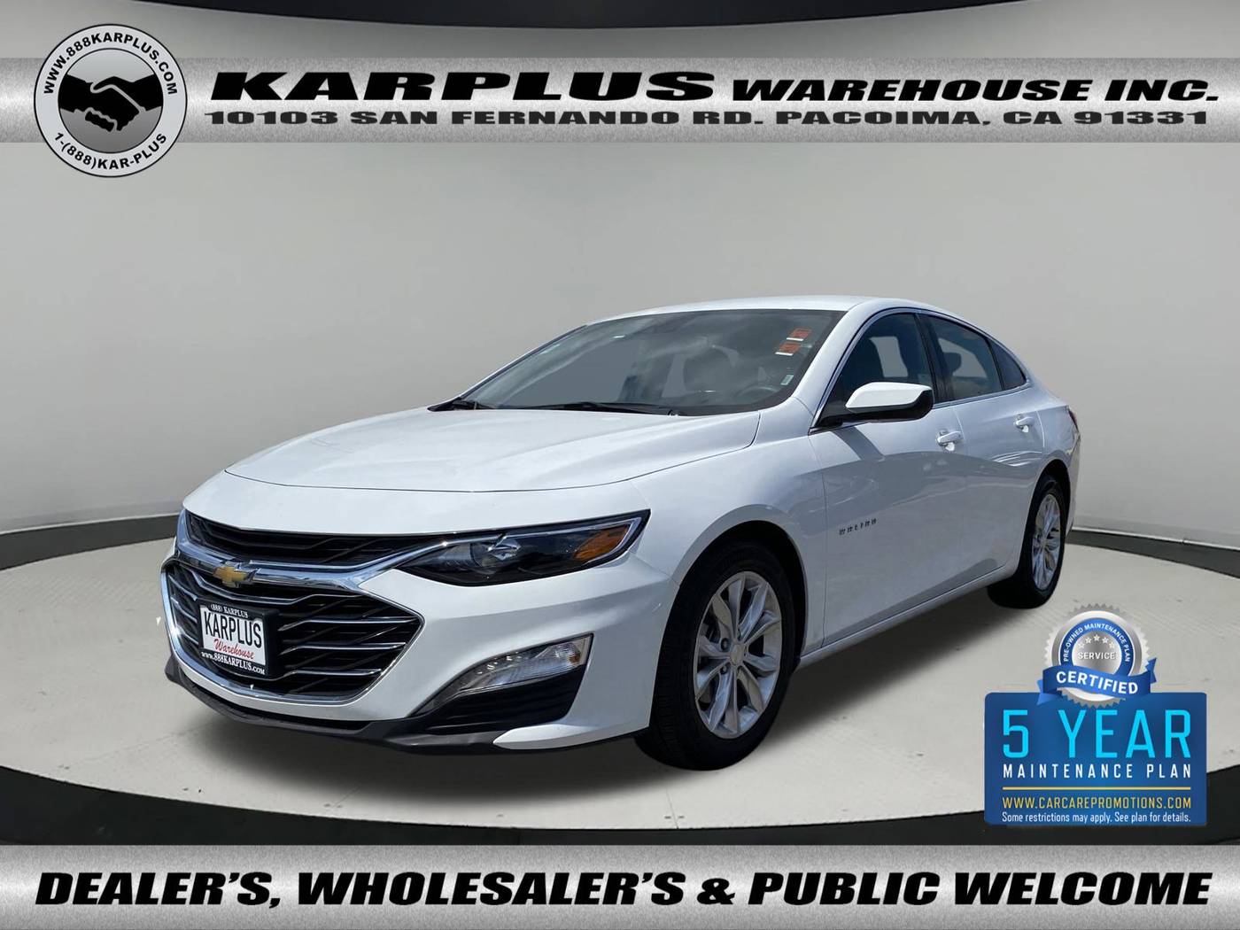 2023 Chevrolet Malibu LT — Sedan — 60,601 mi — Pacoima, CA