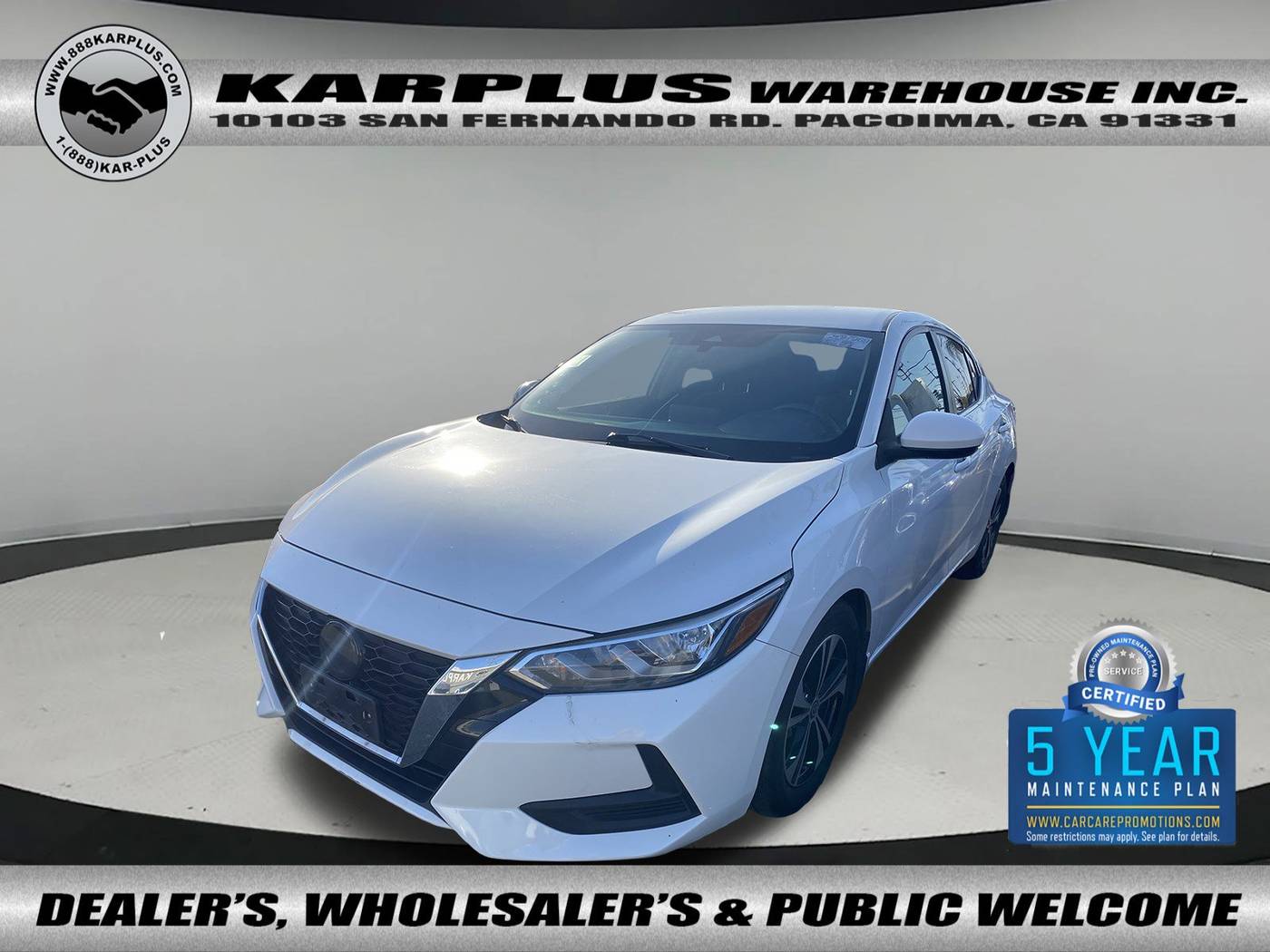 2022 Nissan Sentra SV — Sedan — 95,006 mi — Pacoima, CA
