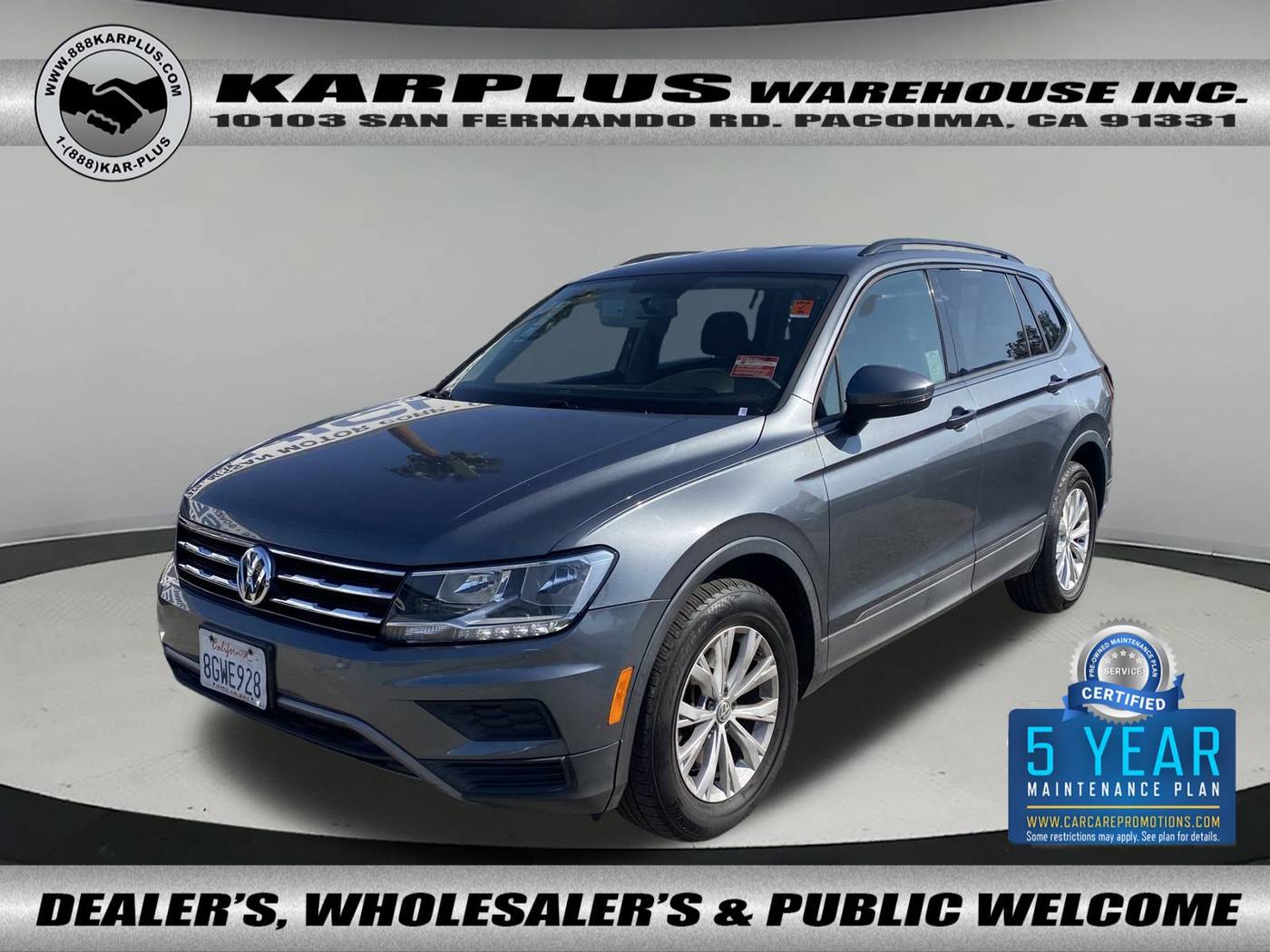 2019 Volkswagen Tiguan S — SUV — 108,272 mi — Pacoima, CA