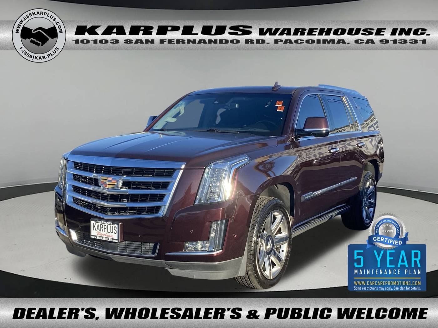 2017 Cadillac Escalade Premium Luxury — SUV — 88,429 mi — Pacoima, CA