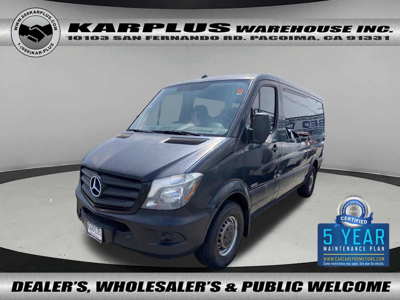 2016 Mercedes-Benz Sprinter Passenger Van 2500 — Passenger Van — 84,656 mi — Pacoima, CA