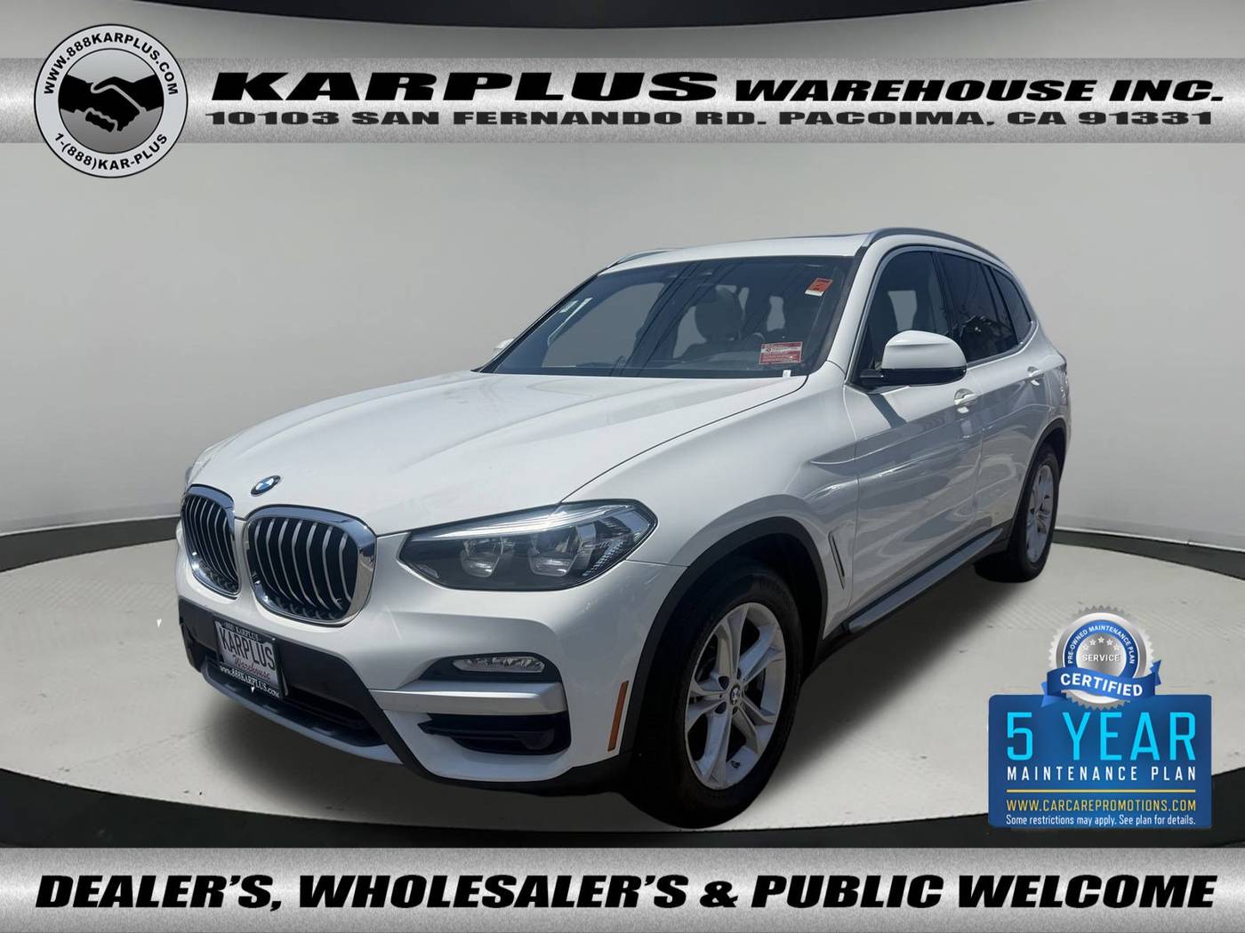 2019 BMW X3 30i — SUV — 89,880 mi — Pacoima, CA