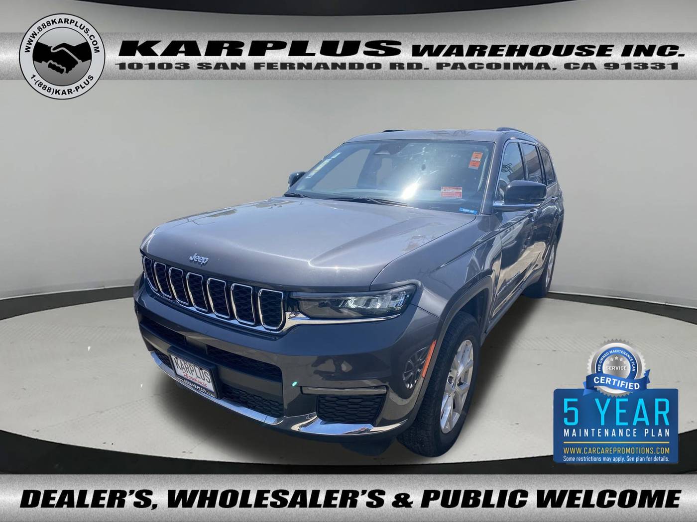 2023 Jeep Grand Cherokee Limited — SUV — 57,144 mi — Pacoima, CA