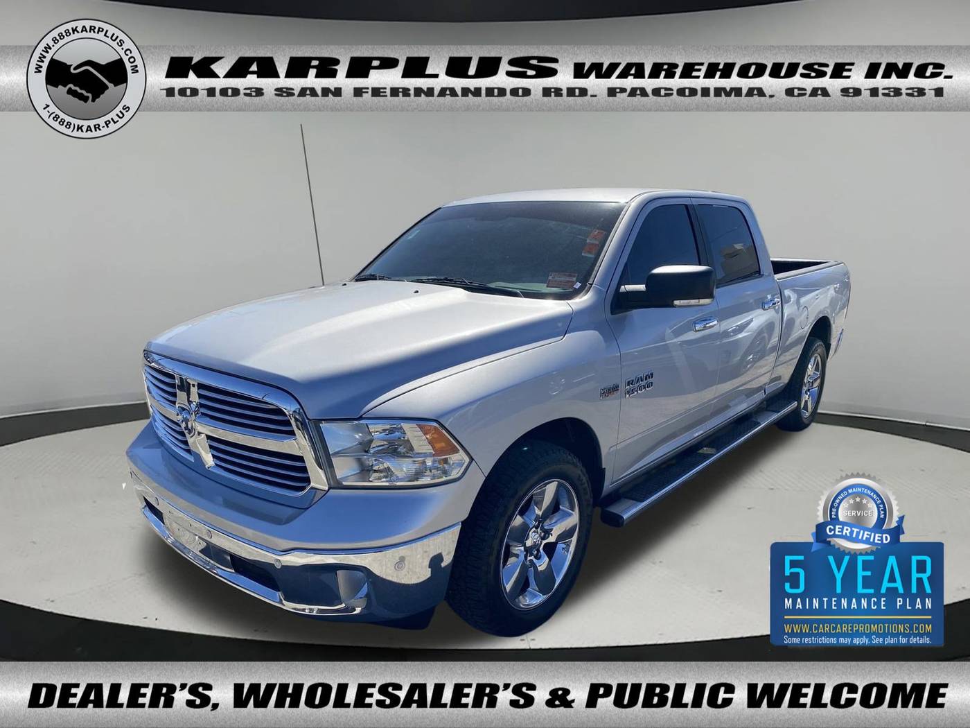2017 Ram 1500 Big Horn — Pickup Truck — 88,835 mi — Pacoima, CA