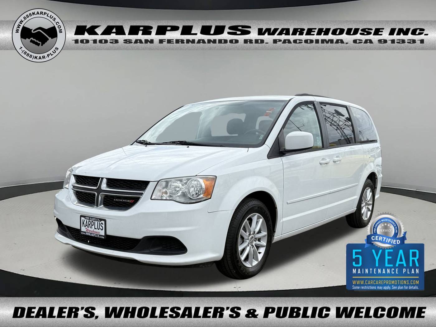 2014 Dodge Grand Caravan SXT — Minivan — 60,519 mi — Pacoima, CA