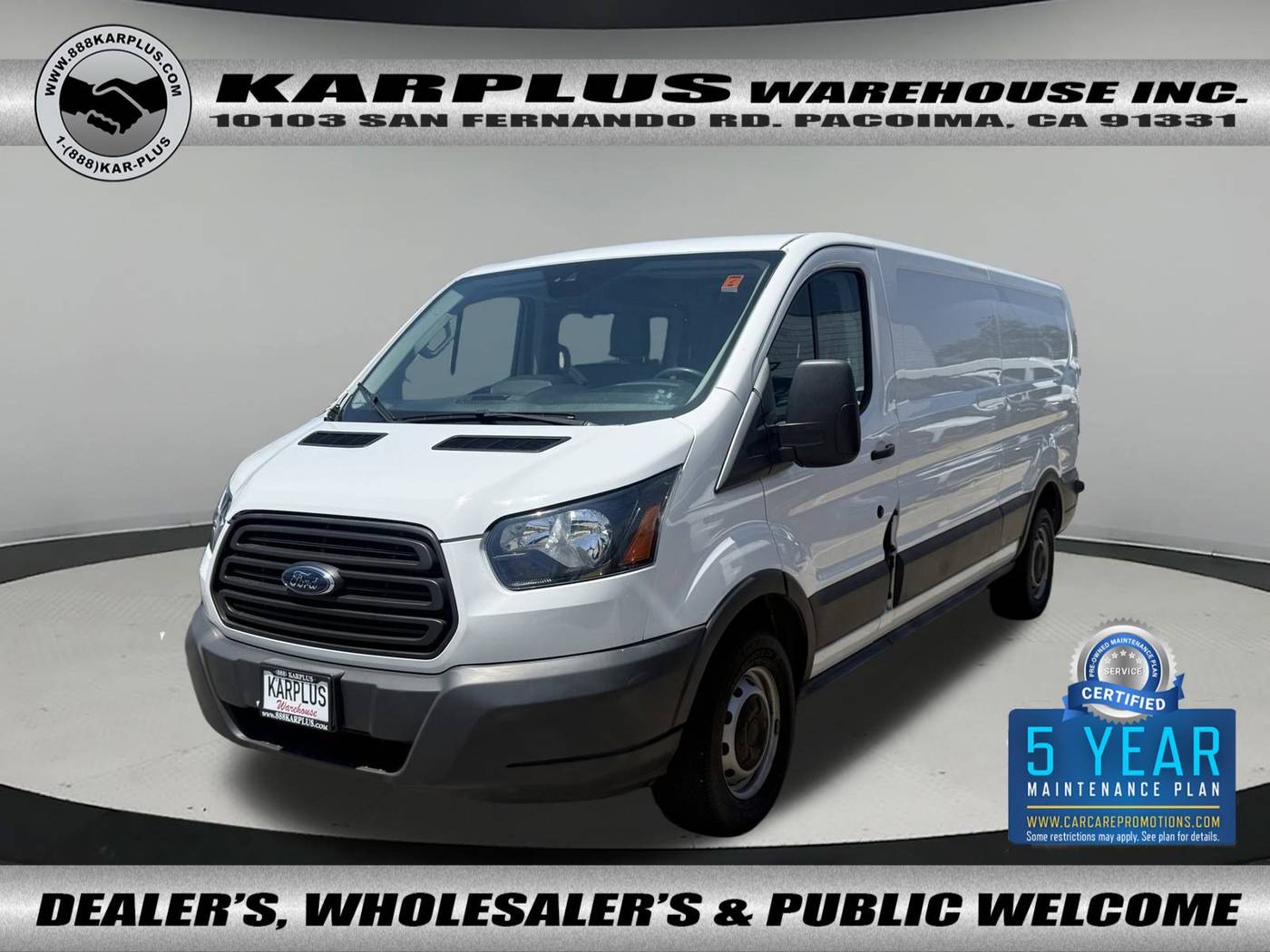 2016 Ford Transit Cargo Van T-150 — Cargo Van — 38,907 mi — Pacoima, CA