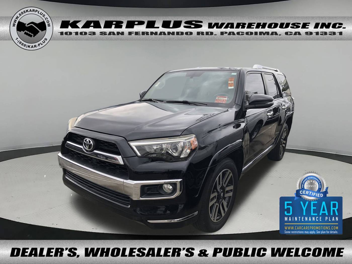 2015 Toyota 4Runner Limited — SUV — 95,015 mi — Pacoima, CA