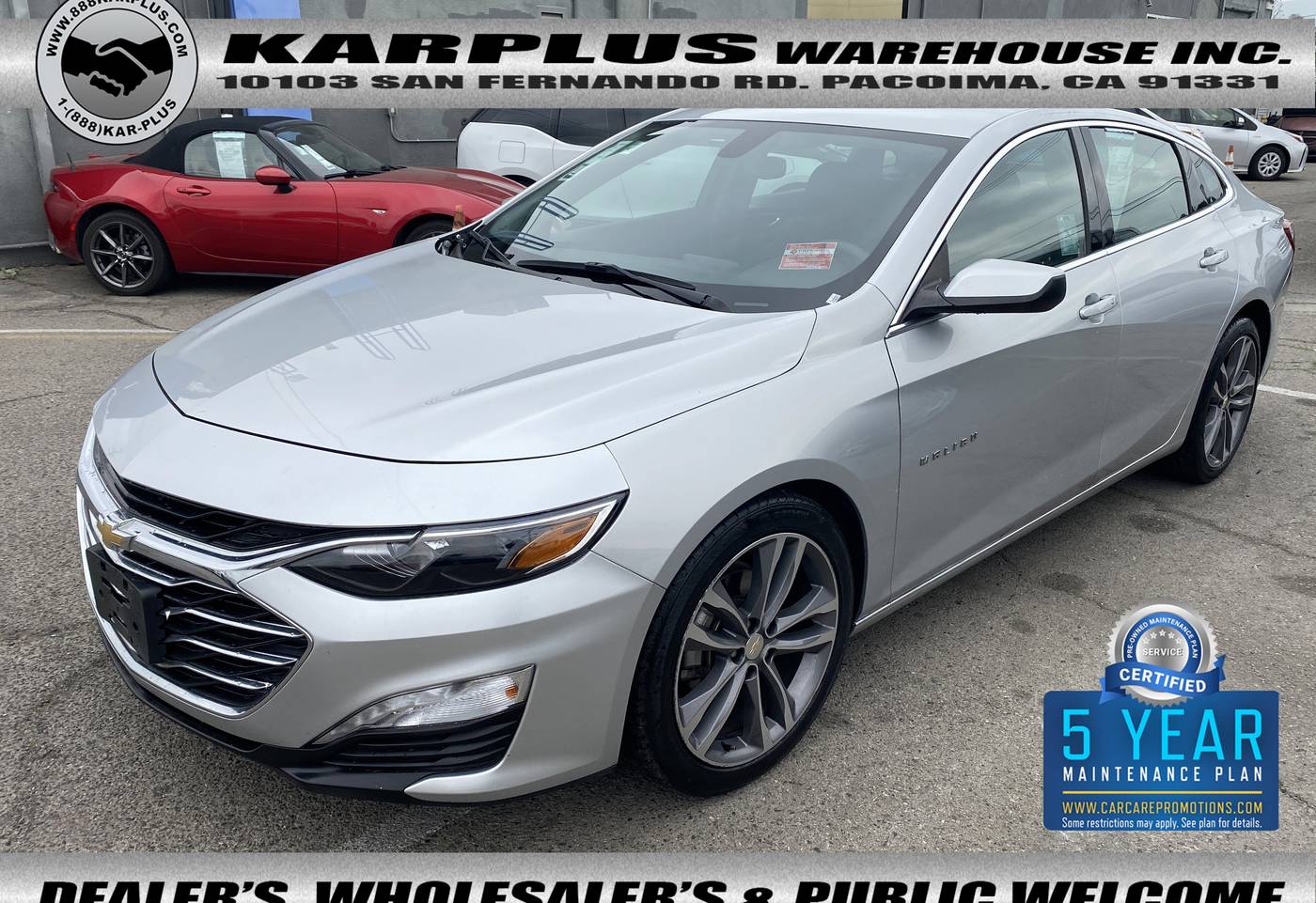 2022 Chevrolet Malibu LT — Sedan — 11,565 mi — Pacoima, CA