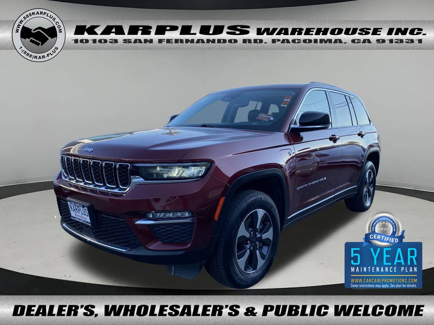 2023 Jeep Grand Cherokee 4xe — SUV — 41,778 mi — Pacoima, CA