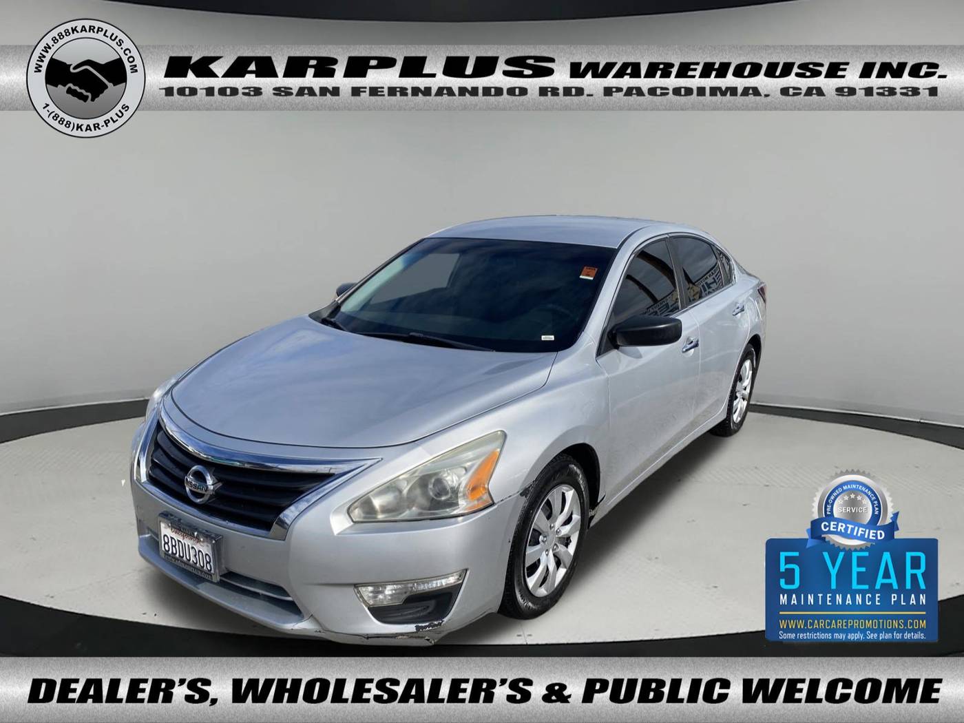 2015 Nissan Altima 2.5 — Sedan — 155,129 mi — Pacoima, CA
