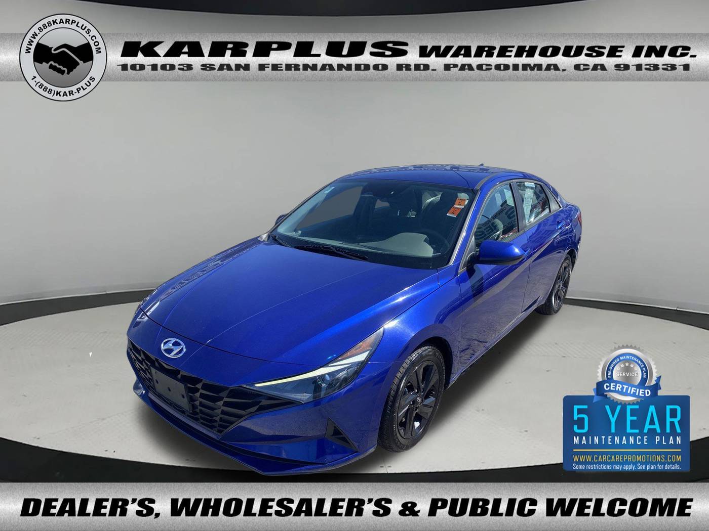2021 Hyundai Elantra SEL — Sedan — 77,543 mi — Pacoima, CA