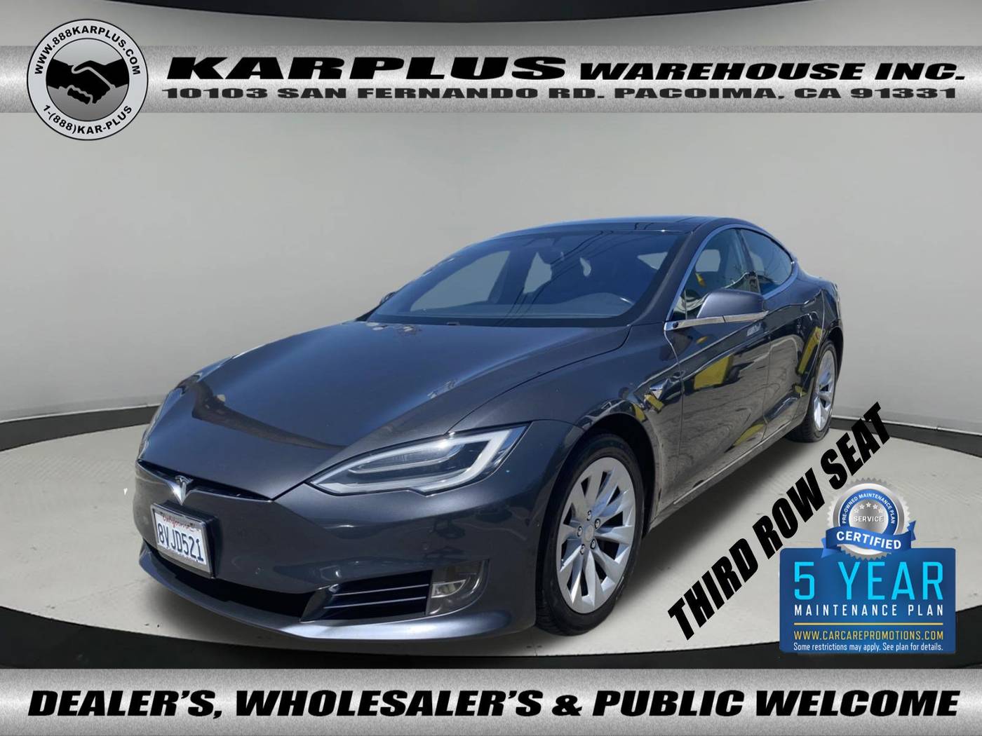 2018 Tesla Model S 75D — Hatchback — 88,291 mi — Pacoima, CA
